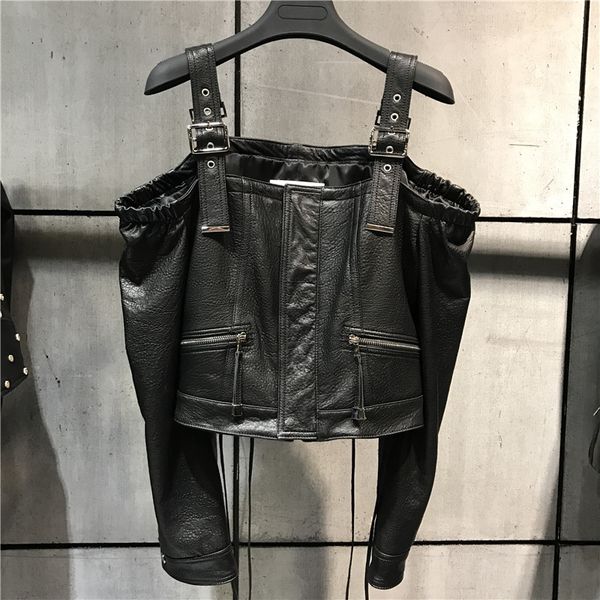 lady genuine leather jacket without collar fashion women real leather jacket plus size 5xl, Black
lady genuine leather jacket without collar fashion women real leather jacket plus size 5xl, Black