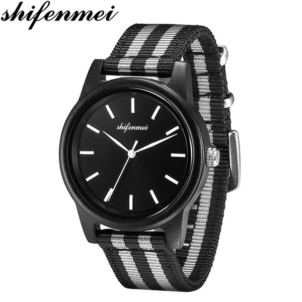 shifenmei watches women ladies wristwatch genuine nylon strap female wood watch new 5572, Slivery;brown
shifenmei watches women ladies wristwatch genuine nylon strap female wood watch new 5572, Slivery;brown
