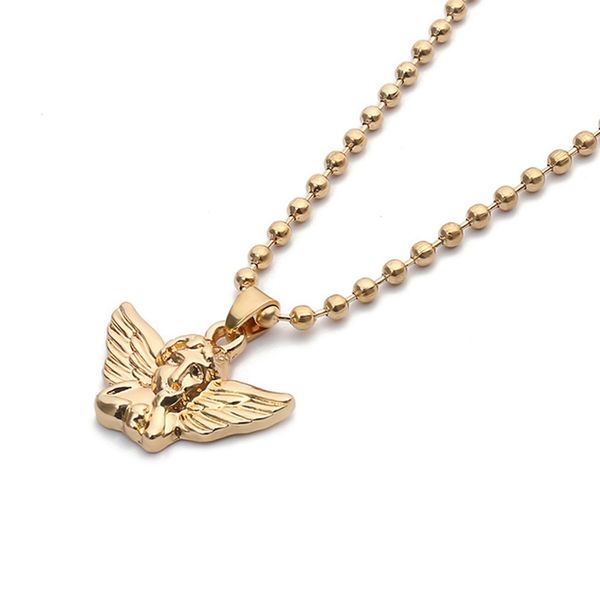 fashion angel pendant choker necklace alloy boho chain necklace collier women jewelry gold, Silver
fashion angel pendant choker necklace alloy boho chain necklace collier women jewelry gold, Silver