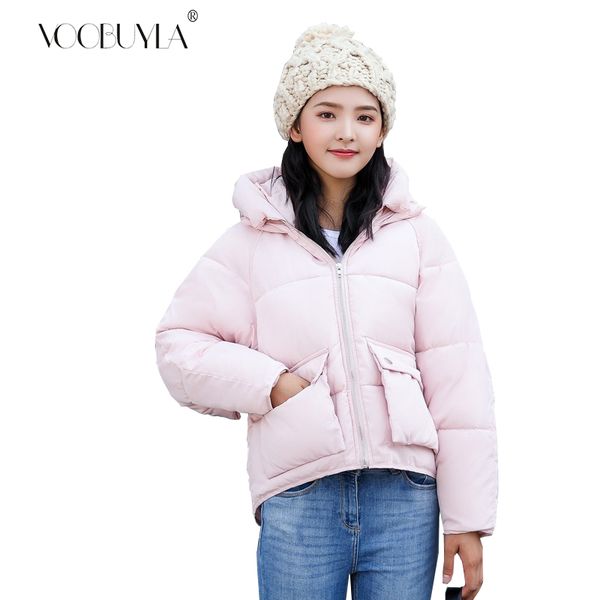 women parkas 2019 winter hooded short jacket coat woman high street style outwear camouflage pocket coat female padded de mujer, Black
women parkas 2019 winter hooded short jacket coat woman high street style outwear camouflage pocket coat female padded de mujer, Black