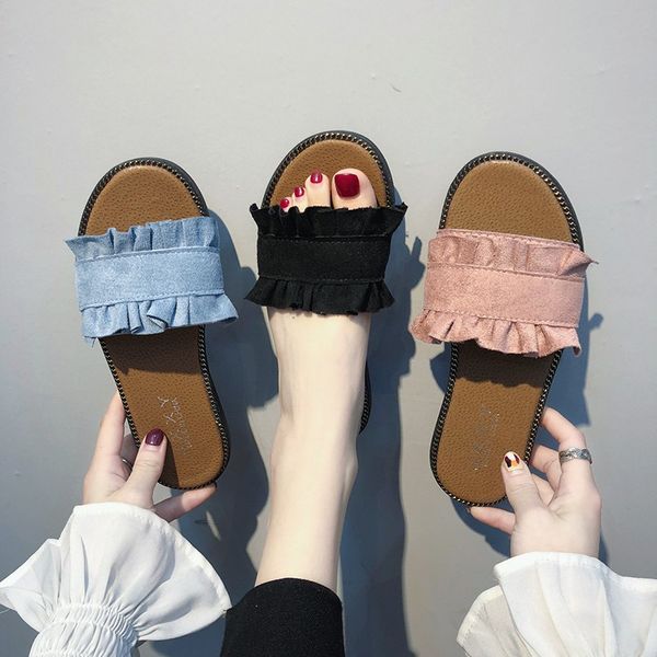 women sandals flips flops summer style shoes flat with sandals fashion female slides plus big size35-40 sandalias mujer 2019, Black
women sandals flips flops summer style shoes flat with sandals fashion female slides plus big size35-40 sandalias mujer 2019, Black