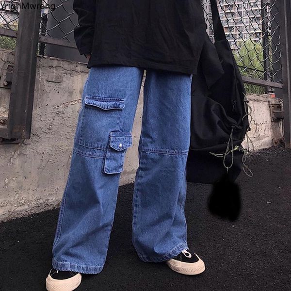 переднего грузового карман высокой талия сыпучего straight denim pant женщины люди streetwear boyfriend harajuku багги повседневных брюки дж, Black;white
переднего грузового карман высокой талия сыпучего straight denim pant женщины люди streetwear boyfriend harajuku багги повседневных брюки дж, Black;white