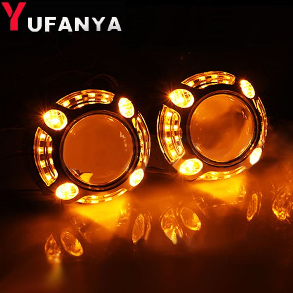 2 pcs led angel eyes shrouds for 3.0 inch hid projector lens led day running angel eyes car bi xenon lights ing
2 pcs led angel eyes shrouds for 3.0 inch hid projector lens led day running angel eyes car bi xenon lights ing