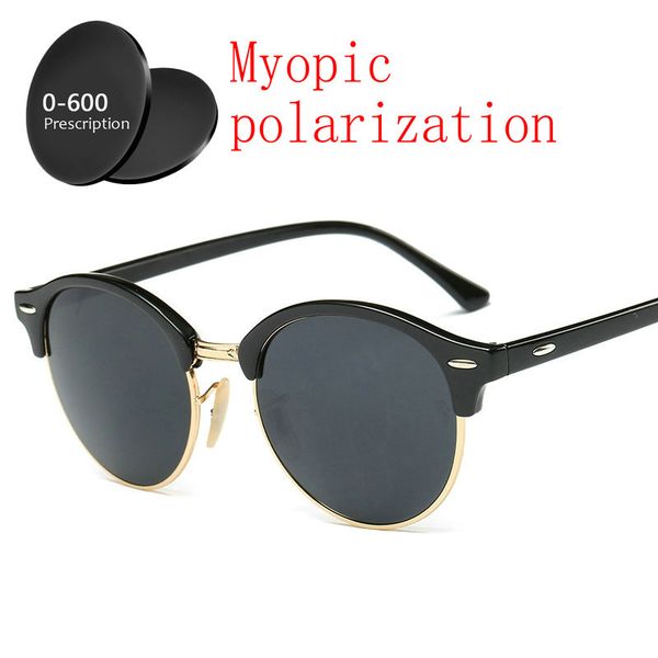 2019 men women custom made myopia minus prescription polarized lens round sunglasses men driving goggles uv400 with box fml, White;black
2019 men women custom made myopia minus prescription polarized lens round sunglasses men driving goggles uv400 with box fml, White;black
