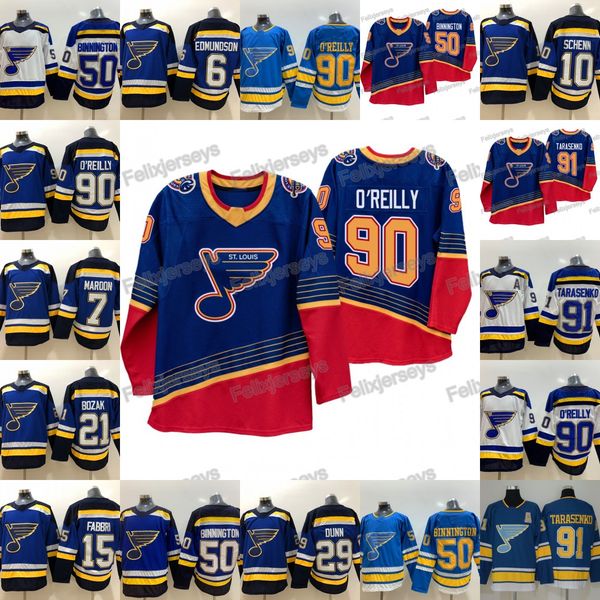90 ryan o'reilly 2019-20 st. louis 90s retired 91 vladimir tarasenko binnington vince dunn brayden schenn tyler bozak steen hockey jers, Black;red
90 ryan o'reilly 2019-20 st. louis 90s retired 91 vladimir tarasenko binnington vince dunn brayden schenn tyler bozak steen hockey jers, Black;red