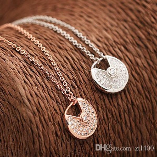 s925 sterling silver diamond necklace women luxury amulette chain brand wedding amulet hollow necklaces
s925 sterling silver diamond necklace women luxury amulette chain brand wedding amulet hollow necklaces