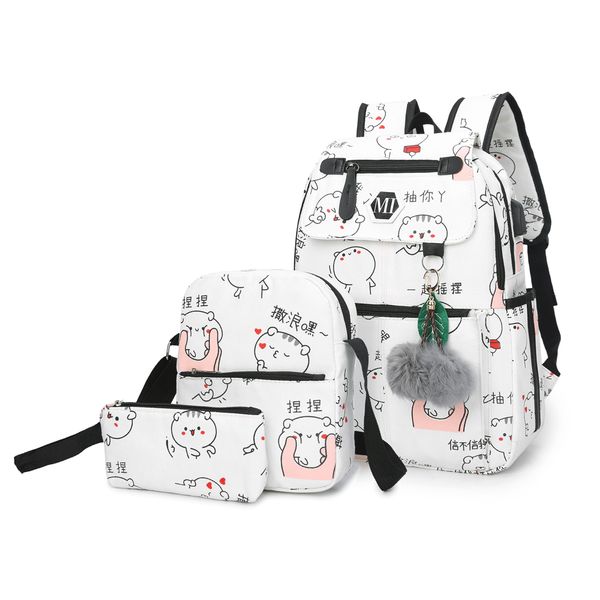 2019 usb charging canvas backpack 3 pcs/set women school backpacks schoolbag for teenagers man student book bag boys satchel
2019 usb charging canvas backpack 3 pcs/set women school backpacks schoolbag for teenagers man student book bag boys satchel