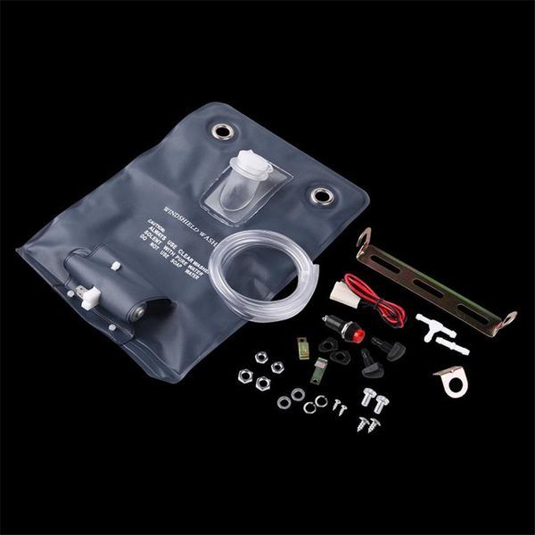 new 1set universal windscreen washer bottle bag kit with 12 volt pump for classic car
new 1set universal windscreen washer bottle bag kit with 12 volt pump for classic car