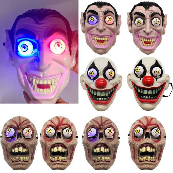 led light halloween тематическая вечеринка маска ужасов косплей костюм маскарад полнолицевая маска для клоуна вампира wx9-1574
led light halloween тематическая вечеринка маска ужасов косплей костюм маскарад полнолицевая маска для клоуна вампира wx9-1574