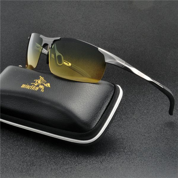 night vision goggles glasses hd sight night driving glasses men polarized yellow sunglasses for driver aluminum magnesium fml, White;black
night vision goggles glasses hd sight night driving glasses men polarized yellow sunglasses for driver aluminum magnesium fml, White;black