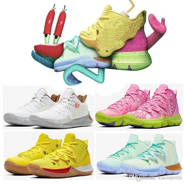 new kyrie 5s x spongerrbobs pink patrick green squidward mountain oreo friends men basketball shoes trainers kyrie irving 5 sports sneakers
new kyrie 5s x spongerrbobs pink patrick green squidward mountain oreo friends men basketball shoes trainers kyrie irving 5 sports sneakers