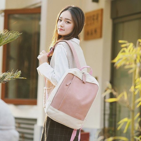 2019 women's bag canvas backpack