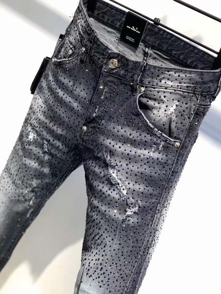 luxury designer mens jeans college style biker leisure fit slim jeans mens casual solid classic straight denim designer jeans size 29-40, Blue
luxury designer mens jeans college style biker leisure fit slim jeans mens casual solid classic straight denim designer jeans size 29-40, Blue