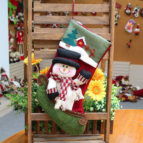 cute christmas stocking candy gift bag portable santa claus decoration christmas decorations
cute christmas stocking candy gift bag portable santa claus decoration christmas decorations