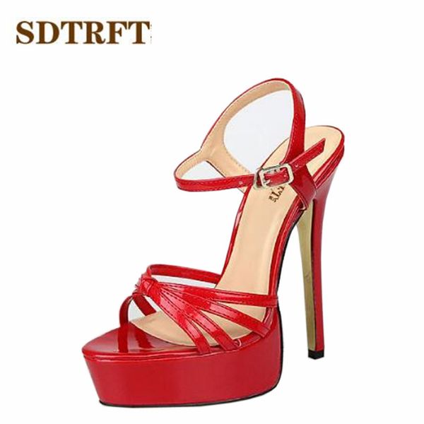 sdtrft plus:45 46 47 48 women party sandals 2020 summer elegant 16cm thin high heels mujer dress shoes peep toe buckle red pumps t200529, Black
sdtrft plus:45 46 47 48 women party sandals 2020 summer elegant 16cm thin high heels mujer dress shoes peep toe buckle red pumps t200529, Black