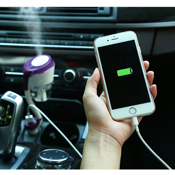 12v ii car air humidifier with 2 usb car charger ports air freshener purifier aroma oil diffuser mist fogger
12v ii car air humidifier with 2 usb car charger ports air freshener purifier aroma oil diffuser mist fogger