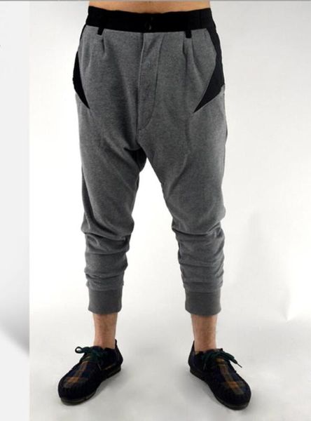 27-44 2019 men clothing gd hair stylist catwalk fashion low crotch cross pants flying squirrel trousers plus size costumes, Black
27-44 2019 men clothing gd hair stylist catwalk fashion low crotch cross pants flying squirrel trousers plus size costumes, Black