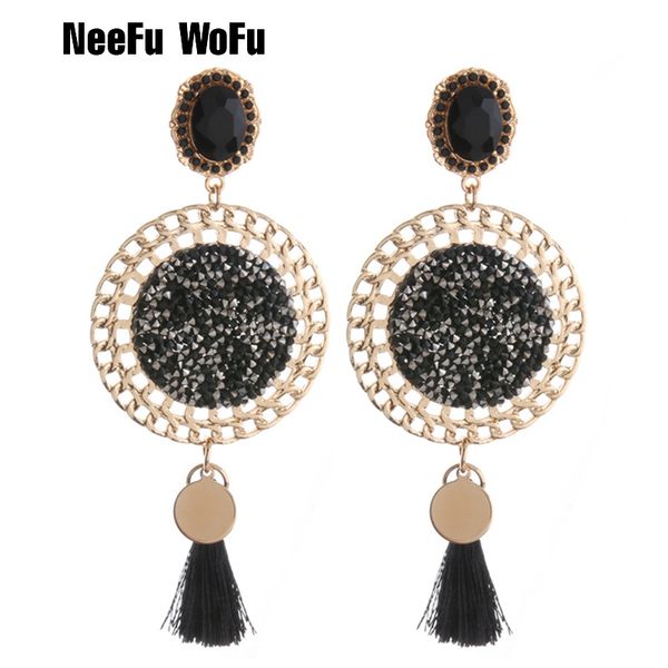 neefu wofu bohemian crystal tassel earrings band charm gold big earring flash earring large long brinco ear oorbellen gift, Golden
neefu wofu bohemian crystal tassel earrings band charm gold big earring flash earring large long brinco ear oorbellen gift, Golden