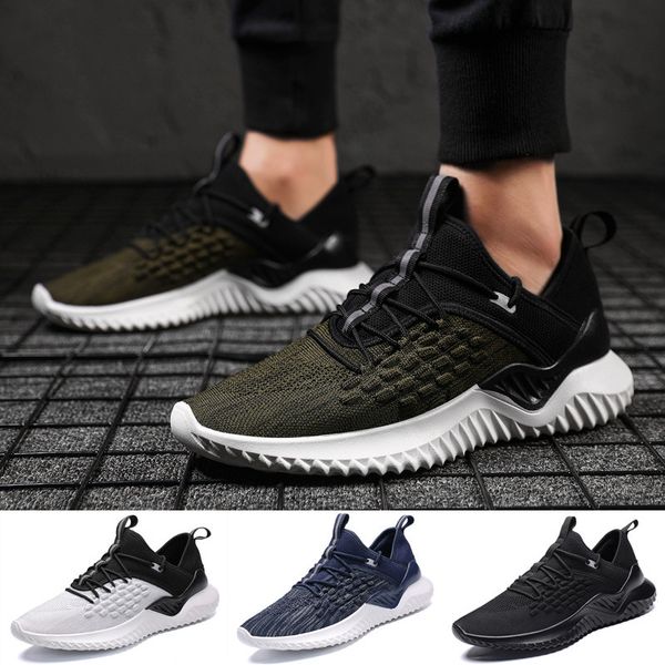 men's lace up running shoes casual breathable mesh fabric sneaker weaving training shoes
men's lace up running shoes casual breathable mesh fabric sneaker weaving training shoes