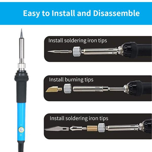 389pcs soldering irons kit with digital multimeter 60w adjustable temperature welding tool 332pcs heat shrink tubing repair
389pcs soldering irons kit with digital multimeter 60w adjustable temperature welding tool 332pcs heat shrink tubing repair