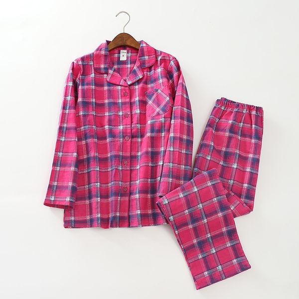 ladies pure cotton wool simple pajamas suit floral long sleeve pajama set printing pajamas trousers pijama mujer sleepwear, Black;red
ladies pure cotton wool simple pajamas suit floral long sleeve pajama set printing pajamas trousers pijama mujer sleepwear, Black;red