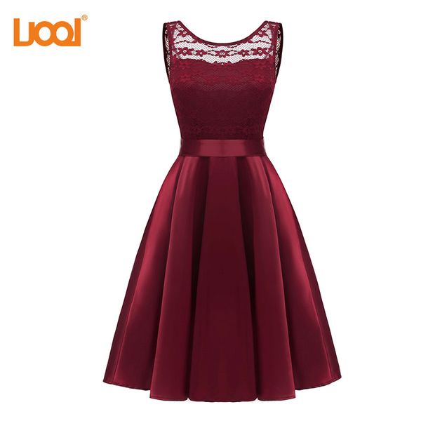 new design solid lace summer dresses casual backless silk belt party dress red and blue color dresses, White;black
new design solid lace summer dresses casual backless silk belt party dress red and blue color dresses, White;black