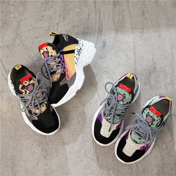 drop ship size 35-42 fashion mesh genuine leather sneakers women lace up platform shoes mixed color casual shoes ladies sneakers, Black
drop ship size 35-42 fashion mesh genuine leather sneakers women lace up platform shoes mixed color casual shoes ladies sneakers, Black