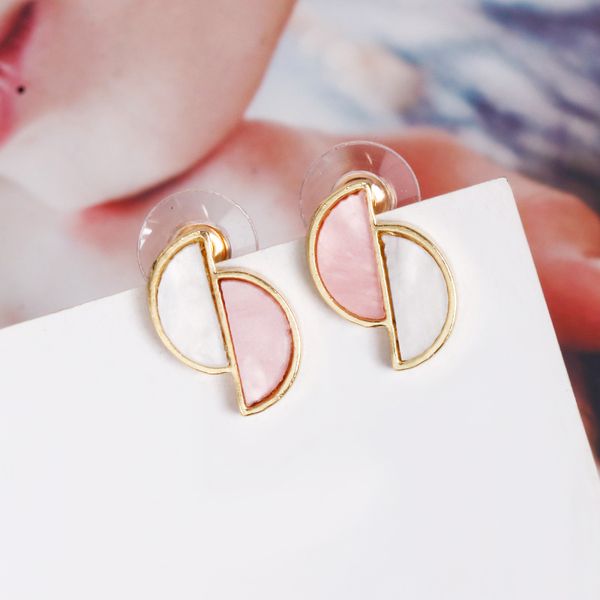 japan and south korea new simple temperament earrings summer candy color sweet small earrings irregular staggered, Golden;silver
japan and south korea new simple temperament earrings summer candy color sweet small earrings irregular staggered, Golden;silver