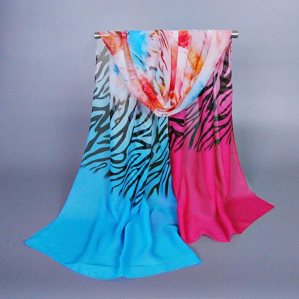 anself charming contrast color zebra flower print colorful long shawl pashmina scarf ga0164lb, Black;white
anself charming contrast color zebra flower print colorful long shawl pashmina scarf ga0164lb, Black;white