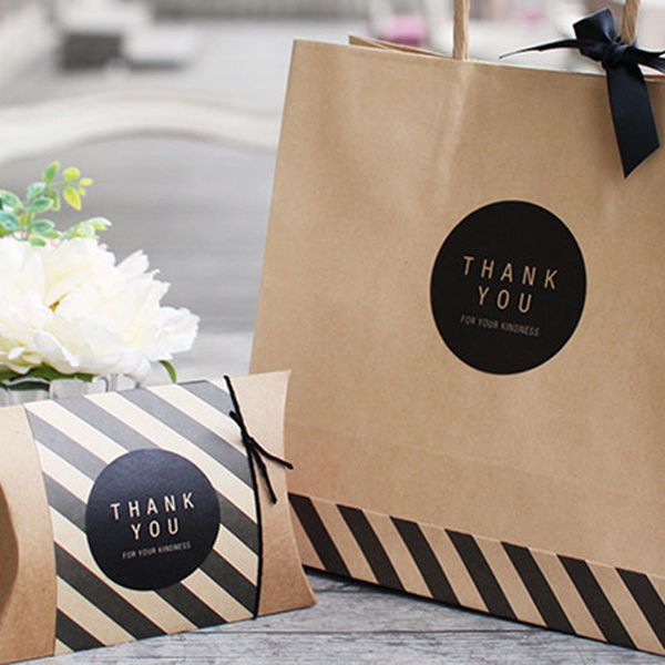 60pcs round black kraft thank you seal sticker kraft paper sealing sticker diy gifts posted baking decoration label for party
60pcs round black kraft thank you seal sticker kraft paper sealing sticker diy gifts posted baking decoration label for party