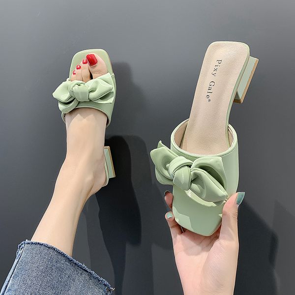 shoes slippers casual low women heels slides square heel butterfly-knot high block rubber pumps pu fashion hoof toe, Black
shoes slippers casual low women heels slides square heel butterfly-knot high block rubber pumps pu fashion hoof toe, Black