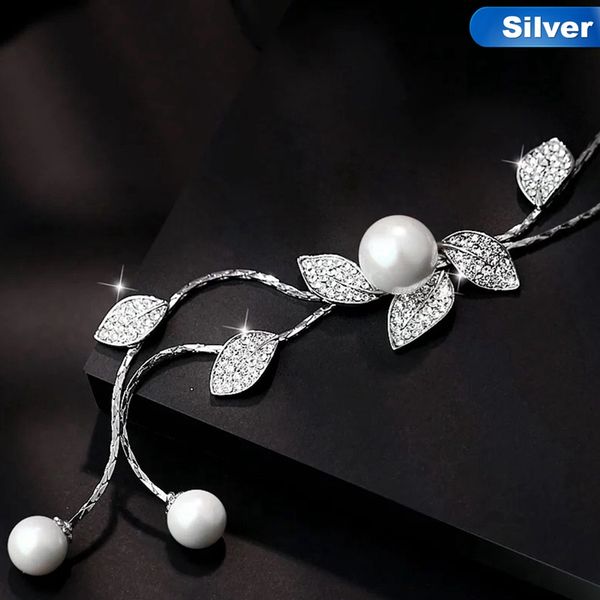 simulated pearl choker necklaces for women silver color chain long necklace pendant jewelry accessories trendy kolye
simulated pearl choker necklaces for women silver color chain long necklace pendant jewelry accessories trendy kolye