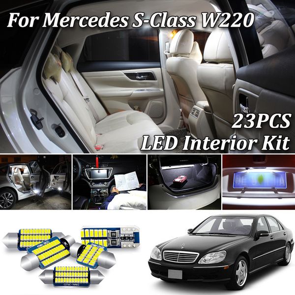 23шт безошибочно для s класса w220 s320 s350 s400 s420 s430 led интерьер купол свет лампы комплект поставки (1999-2005
23шт безошибочно для s класса w220 s320 s350 s400 s420 s430 led интерьер купол свет лампы комплект поставки (1999-2005