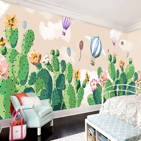 custom p wallpaper 3d hand painted cactus green plant wallpaper children's room kindergarten background wall painting murals
custom p wallpaper 3d hand painted cactus green plant wallpaper children's room kindergarten background wall painting murals