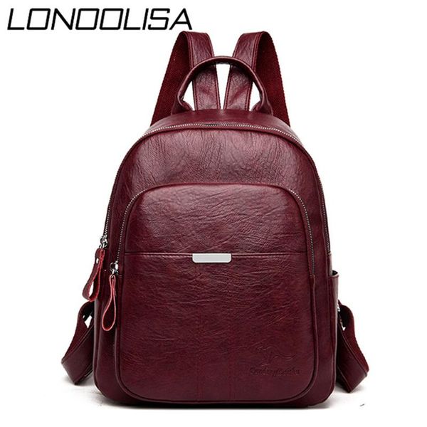 многие карманы bagpack мягкая кожа молния рюкзак ранцы для девочек-подростков путешествия рюкзак back pack sac a dos femme
многие карманы bagpack мягкая кожа молния рюкзак ранцы для девочек-подростков путешествия рюкзак back pack sac a dos femme