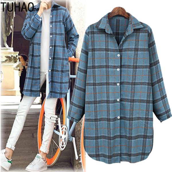 tuhao 2019 spring long plaid patchwork single breasted asymmetric length plus size 4xl 3xl steetwear women's long coat ja194, Tan;black
tuhao 2019 spring long plaid patchwork single breasted asymmetric length plus size 4xl 3xl steetwear women's long coat ja194, Tan;black