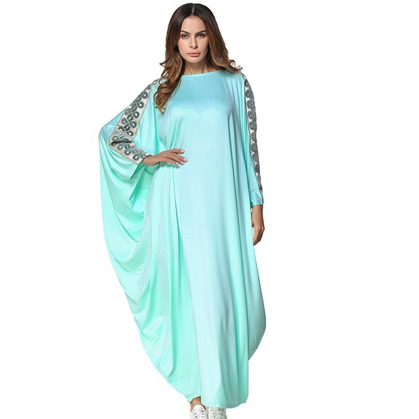 fashion muslim dress batwing abaya embroidery bat sleeve women caftan long robe arabe ramadan dubai islamic moroccan kaftan, Red
fashion muslim dress batwing abaya embroidery bat sleeve women caftan long robe arabe ramadan dubai islamic moroccan kaftan, Red