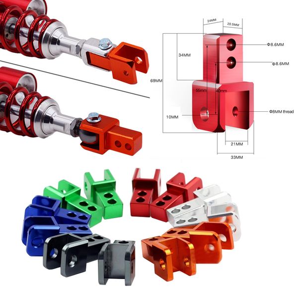 cnc motorcycle rear absorbers heightening adapter hook for yamaha damper extending longer extend
cnc motorcycle rear absorbers heightening adapter hook for yamaha damper extending longer extend