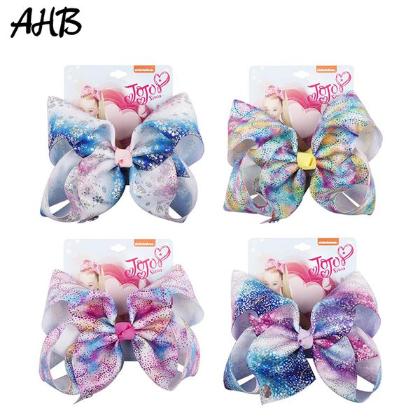 1 pcs 7" jojo clip jojo bows siwa rainbow printed knot ribbon bow hair clip children hair accessories jjbh101, Slivery;white
1 pcs 7" jojo clip jojo bows siwa rainbow printed knot ribbon bow hair clip children hair accessories jjbh101, Slivery;white