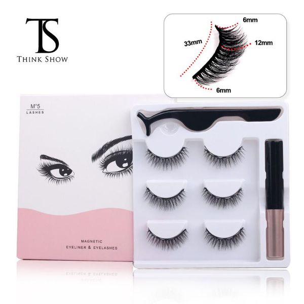 thinkshow 3 pairs magnetic eyelashes liquid eyeliner & tweezer set &magnetic false eyelashes waterproof long lasting eye lash
thinkshow 3 pairs magnetic eyelashes liquid eyeliner & tweezer set &magnetic false eyelashes waterproof long lasting eye lash