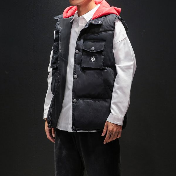 m-5xl winter bodywarmer sleeveless jacket men casual vest men brand gilet mens warm vest hooded waiste coats mens down warm, Black;white
m-5xl winter bodywarmer sleeveless jacket men casual vest men brand gilet mens warm vest hooded waiste coats mens down warm, Black;white