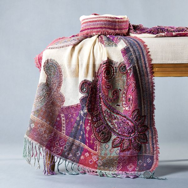 vintage tassels echarpes shawls chinese national bufanda embroidery scarf stole large size muslim hijab 190*70cm
vintage tassels echarpes shawls chinese national bufanda embroidery scarf stole large size muslim hijab 190*70cm