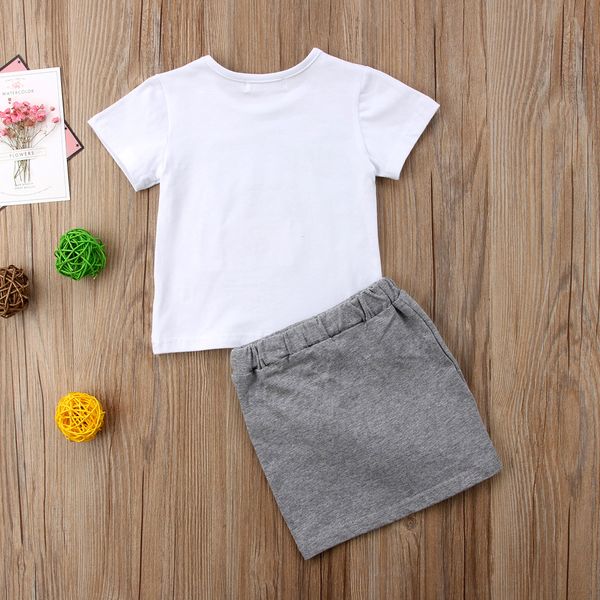 pudcoco baby kids girls dress summer short sleeves t-shirt ruffles skirts dress you go girl floral casual baby clothes set, White
pudcoco baby kids girls dress summer short sleeves t-shirt ruffles skirts dress you go girl floral casual baby clothes set, White