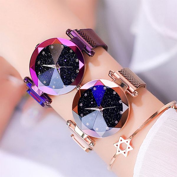 2020 luxury women watches starry sky fashion diamond ladies magnet watch for women's quartz wristwatch female clock, Slivery;brown
2020 luxury women watches starry sky fashion diamond ladies magnet watch for women's quartz wristwatch female clock, Slivery;brown
