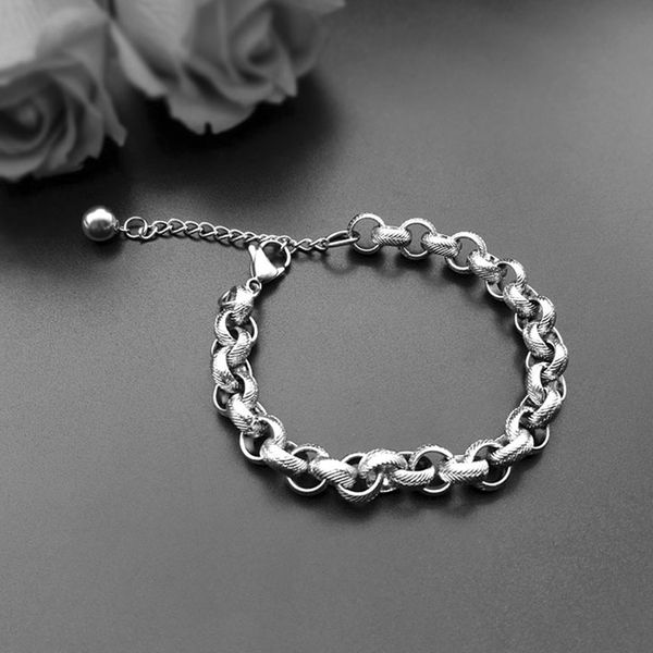 bracelet men stainless steel silver bracelet men on hand link chain charm gold chain bracelets bead circle hip hop gifts for, Black
bracelet men stainless steel silver bracelet men on hand link chain charm gold chain bracelets bead circle hip hop gifts for, Black