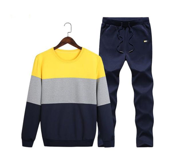 fashion casual sports suit men's two-piece sweatshirt suit 2018 new sportswear youth men's long-sleeved sweater suit, Gray
fashion casual sports suit men's two-piece sweatshirt suit 2018 new sportswear youth men's long-sleeved sweater suit, Gray