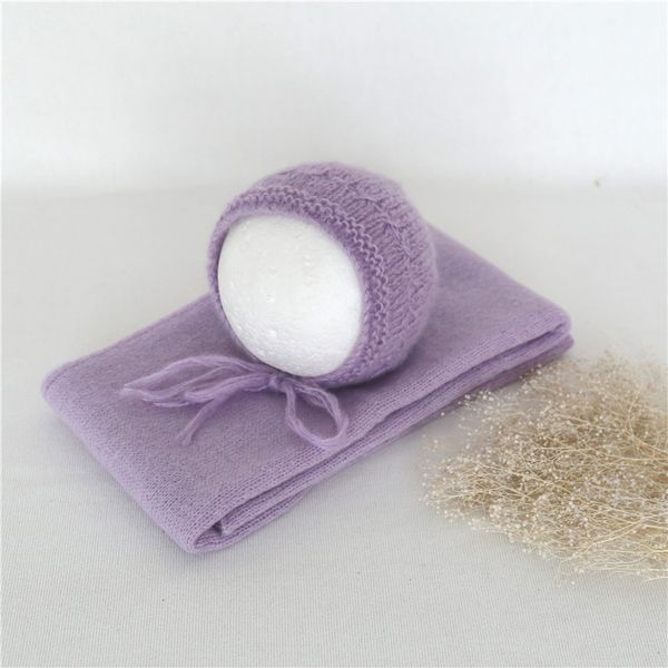 newborn girl bonnet and wrap set knit stretch wraps lilac newborn hat baby swaddle knit blanket props baby posing fabric layer
newborn girl bonnet and wrap set knit stretch wraps lilac newborn hat baby swaddle knit blanket props baby posing fabric layer