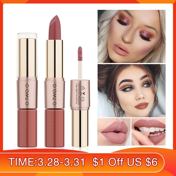 o.two.o 2 in 1 matte lipstick +lip gloss lips makeup cosmetics waterproof 12 colors choose
o.two.o 2 in 1 matte lipstick +lip gloss lips makeup cosmetics waterproof 12 colors choose