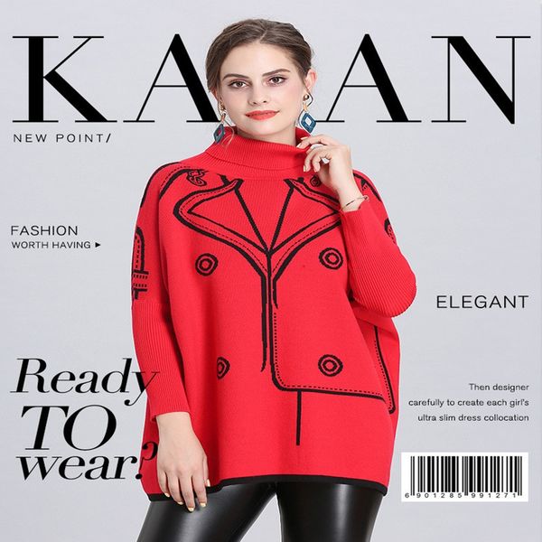 selling ladies spring and autumn long-sleeved knit pullover fashion loose lazy wind high collar pullover sweater autumn essential, Black
selling ladies spring and autumn long-sleeved knit pullover fashion loose lazy wind high collar pullover sweater autumn essential, Black