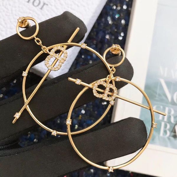 selling explosive simple ring letter diamond designer earrings luxury designer jewelry women earrings, Golden
selling explosive simple ring letter diamond designer earrings luxury designer jewelry women earrings, Golden